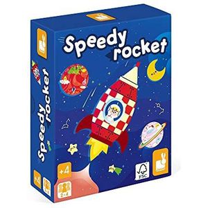 Janod Spel - Speedy Rocket - Vanaf 4 Jaar