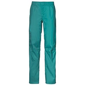 VAUDE Regenbroek voor dames, Drop Pants II, waterdichte outdoorbroek voor fietsen, lichtgewicht trainingspak, ademende fietsbroek, snel aan te trekken