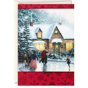 Hallmark Thomas Kinkade Kerstkaarten met enveloppen, 40 stuks