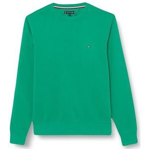 Tommy Hilfiger Sweatshirt met logo vlag heren sweatshirts, Olympisch groen