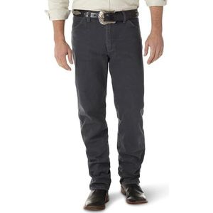 Wrangler Originele cowboy-fit jeans voor heren, grijs.