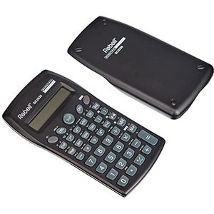 Rebell SC2030 wetenschappelijke rekenmachine, zwart, rekenmachine (tas, wetenschappelijke rekenmachine, 10 cijfers, 1 regel, accu/batterij, zwart)