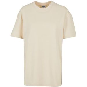 Urban Classics Oversized boyfriend T-shirt voor dames, Wit zand
