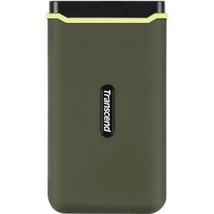Transcend Externe SSD - 2 TB - USB 3.2 Gen 2x2, Type-C, schokbestendig - TS2TESD380C