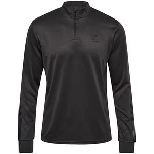 hummel Pl Stico Hmlactive Half Zip Sweat-shirt pour homme, Obsidian, S