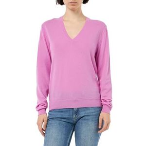 United Colors of Benetton Damestrui V-hals M/L 1002d4488 sweatshirt voor dames (1 stuk), Roze
