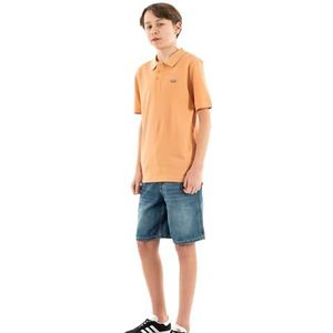 Levi's LVB Back Neck Tape Polo 9EA893, Peach Bloom, 16 ans, enfant, Peach Bloom, 16 ans