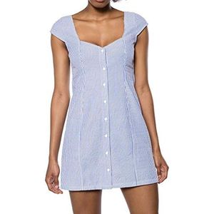 IVYREVEL Sweetheart mini-jurk voor dames, meerkleurig (346 blauwe melange)