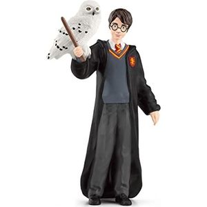 schleich 42633 Harry en Hedwige, vanaf 6 jaar, WIZARDING WORLD - figuur, 4 x 2,5 x 10 cm