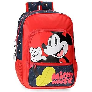 Disney Mickey Mouse, rood, rugzak 38, Rood, rugzak 38