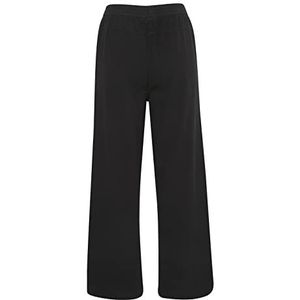 KAFFE Kanaya Brede broek voor dames, Black Deep