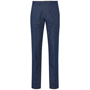 Tommy Hilfiger Denton Corduroy voor heren, effen wollen look, Verwassen Indigo