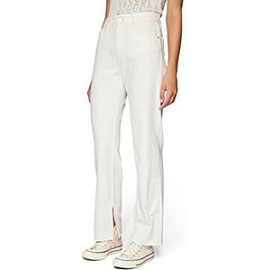 Mavi Barcelona Slit Jeans, dames, gebroken wit, 29 W/31 L, Gebroken wit