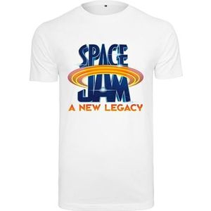 Mister Tee Space Jam T-shirt voor heren, Wit