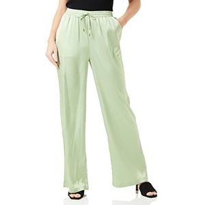 Peppercorn Mary Pantalon Large Jambe Et Taille Moyenne Femme, Vert (3254 Green Mint), 40