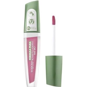 Deborah Milano - Vloeibare lippenstift pure biologische formule mat effect nr. 02 vintage roze fluweelzacht effect geeft zachte en volle lippen met lange houdbaarheid, 4,5 g