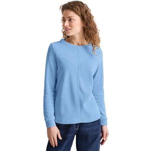 T-shirt en velours côtelé, Bleu clair frais, L