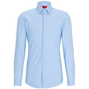 HUGO Kenno T-shirt, Bleu pastel, 48 pour homme, Couleur : bleu pastel., 48