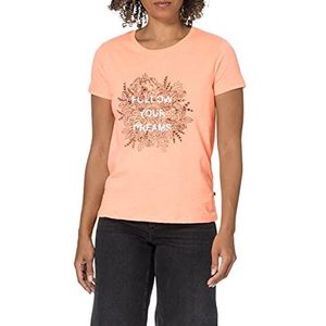 LTB Jeans Nazeci T-shirt voor dames, Neon Oranje 7207