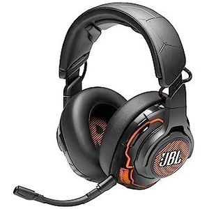 JBL Quantum One - Professionele USB-gaming headset met omhullende QuantumSphere JBL met bewegingsdetectie - microfoon met ruisonderdrukking - compatibel met pc, Playstation, Xbox - zwart