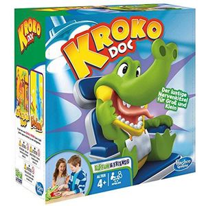 Hasbro Gaming B04081750 Croc'tandarts behendigheidsspel Duitse versie