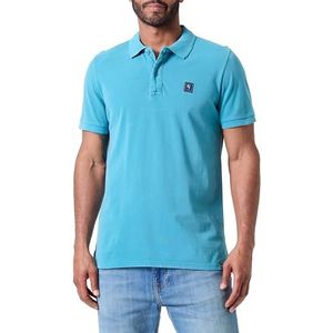 Garcia Poloshirt voor heren, Lichtblauw