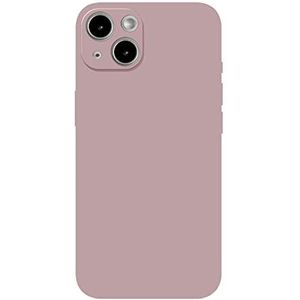 Fresnour Suitable for iPhone 13 6.1-inch Case,Bumper Cover, Transparent Scratch Resistant Back(Meat Pink)