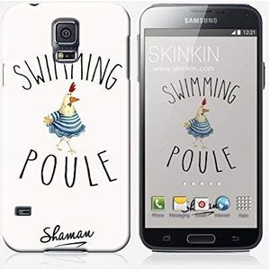 Skinkin Shaman beschermhoes voor Samsung Galaxy S5, motief: Zwemmen kip
