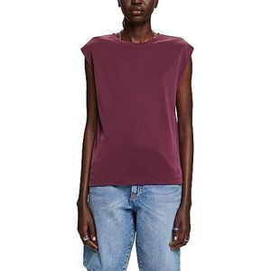 ESPRIT 073eo1k302 T-shirt dames, 515/Aubergine.