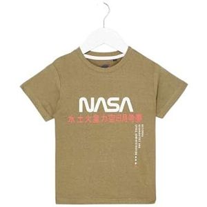 Nasa jongens T-shirt, kaki, 12 jaar, Khaki (stad)