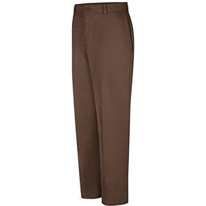 Red Kap Wrinkle-Resistant Cotton Work Pant Werkbroek van strijkvrij katoen, voor heren, Bruin