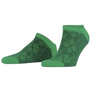 Burlington Carrington Biologisch katoen kort patroon 1 paar sokken, groen (Apple 7200), 40-46 heren, groen (Apple 7200), 40-46 EU, groen (Apple 7200)