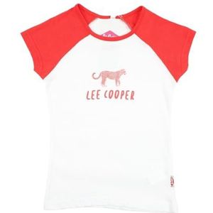 Lee Cooper T-shirt voor meisjes, Rood, 10 jaar