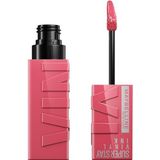 Maybelline New York Vloeibare lippenstift - Glanzend vinyl-effect - Langdurig - SuperStay Vinyl Ink Pink - Kleur: Rogue (145)