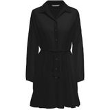 Onllumina L/S WVN Noos korte jurk, zwart, L, zwart., L