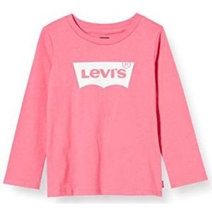 Levi's Kids T-shirt baby meisje Lvg L/S Batwing Tee, Camellia Roze