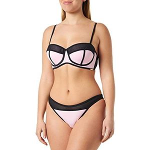 KENDALL & KYLIE Bikini dames, lichtroze, XL, Lichtroze.