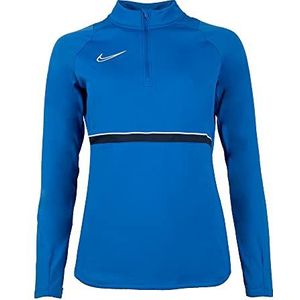 Nike Academy 21 Drill Top dames trainingssweatshirt, dames, CV2653-463, koningsblauw/wit/obsidiaan/wit, XS
