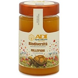 ADI Apicoltura Miele Italiano Bio van Millefiori biodiversiteit 250 g