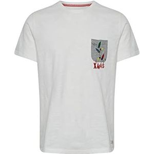 Blend hommes S/S t-shirt, Blanc neige (110602), XL