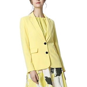 APART Fashion dames blazer, geel (vanille)