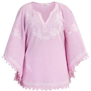 ALARY Poncho 15826564-al01 pour femme, rose blanc, taille XL, rose/blanc, XL