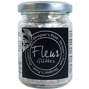 FLEUR DESIGNER'S PAINT Bloem Glitter poeder – bloem 90 g – Silver Octagons