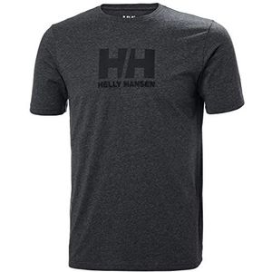 Helly Hansen HH Logo T-shirt ebbenhout gemêleerd, maat S, Ebbenhout mengsel.