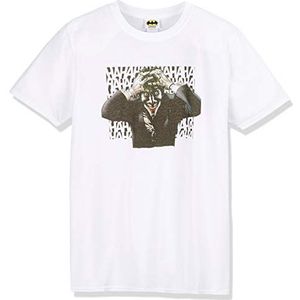 T-Shirt (Unisex M) Sinister Joker (White), Wit (Wit Wit)