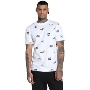 PUMA PUMA 681739 uniseks T-shirt PUMA wit