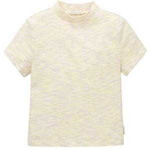 TOM TAILOR Fille T-shirt 1035131, 31470 - Lime Lilac White Space Dye, 176