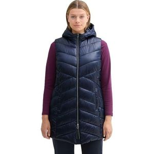 TOM TAILOR 1043579 Damesvest (1 stuk), 10668 - Sky Captain Blue