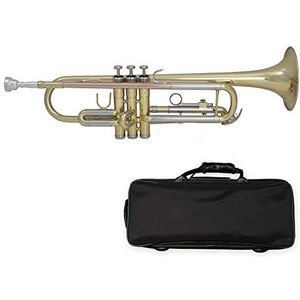 Tuyama® TTR-171 messing trompet B met mondstuk, koffer en accessoires
