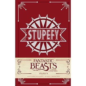 Fantastic Beasts Stupefy Hardcover Ruled Dagboek: Stupefy Ruled Dagboek